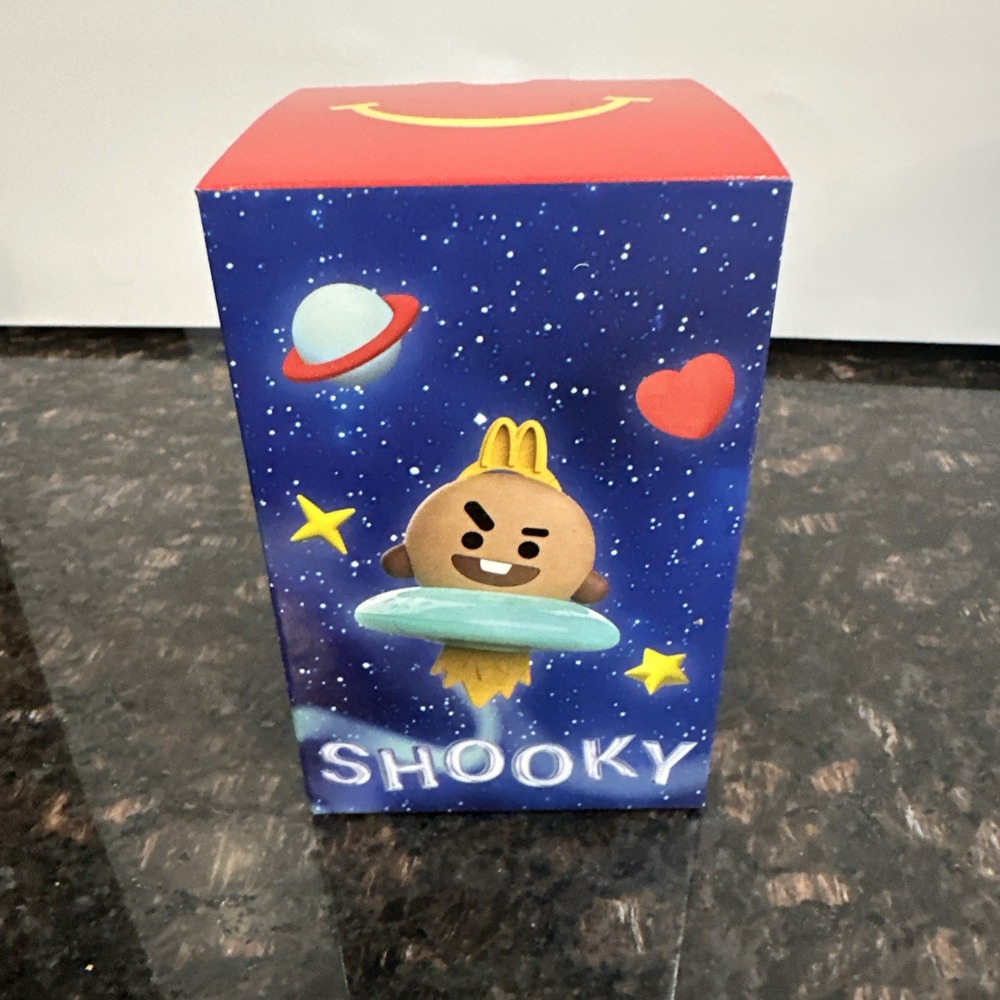 McDonald's 2026 Bt21  Happy Meal Toy Shooky Brand New Unopened Toy K-pop BTS